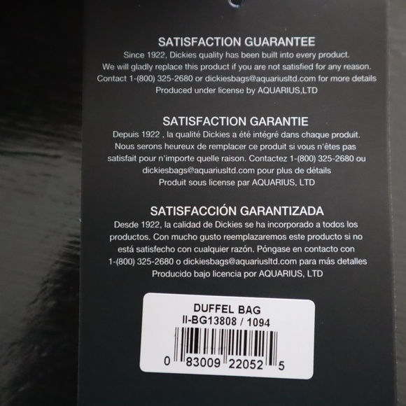 Dickies Duffle Bag - Picture 11 of 11